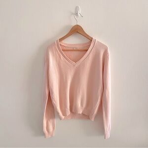 John galt/ brandy Melville V-neck sweater NWOT